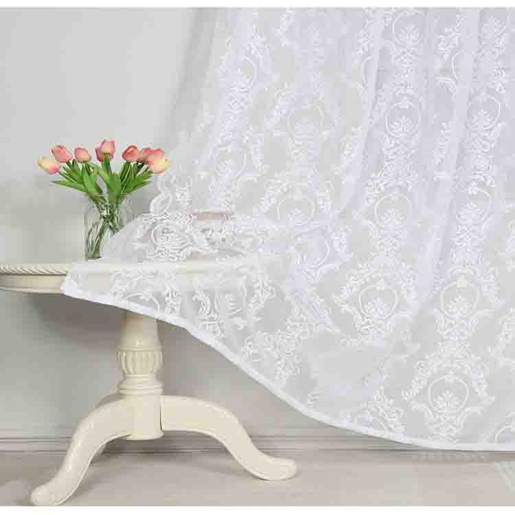 Court pattern jacquard curtains