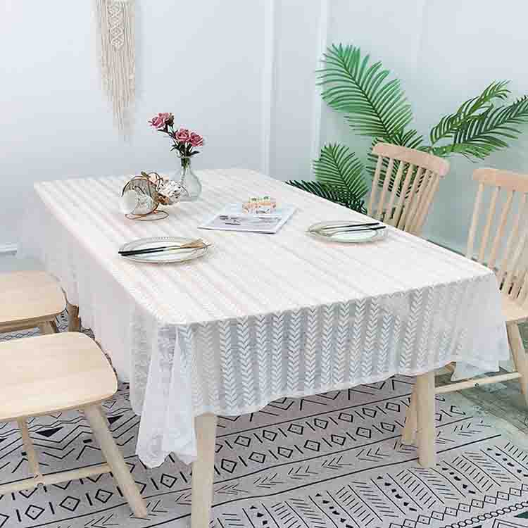 leaf pattern lace tablecloth