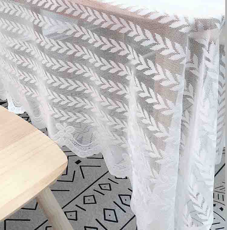 leaf pattern lace tablecloth