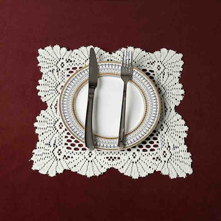 lace Square Placemats bf-003